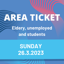 Area ticket eldery, unemployed and students sunday